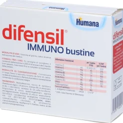 Humana Difensil Immuno Integratore Difese Immunitarie 14 Bustine