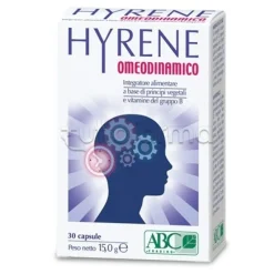 Hyrene Omeodinamico Integratore per Benessere Mentale 30 Capsule