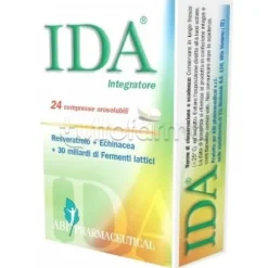 Ida Integratore con Fermenti Lattici 24 Compresse Orosolubili