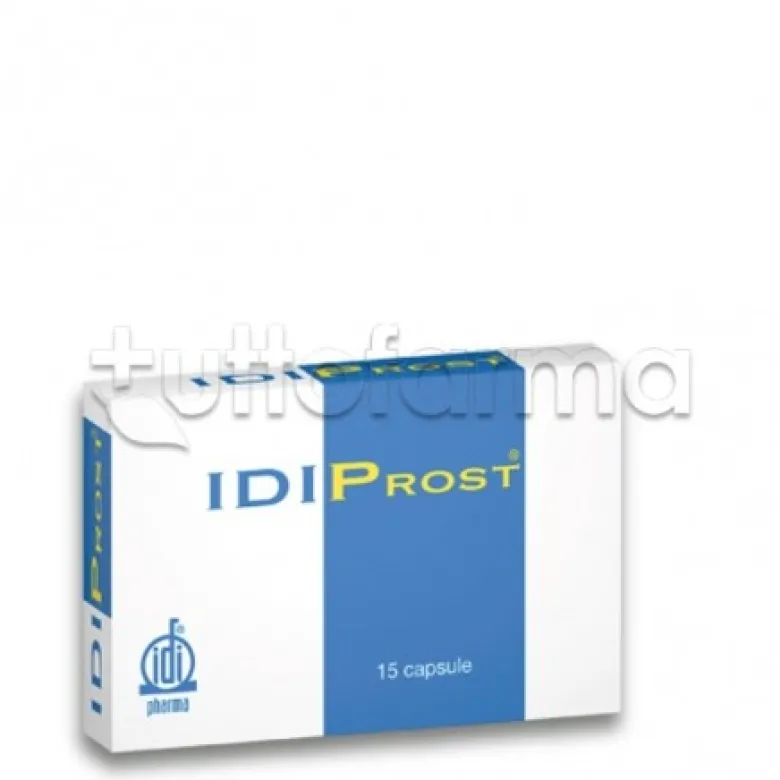 Idiprost per Prostata con Serenoa Repens 15 Capsule