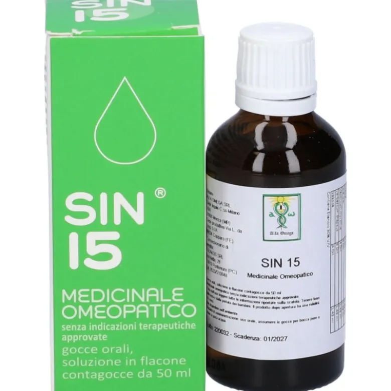 Igeakos SIN 15 Medicinale Omeopatico Gocce 50ml