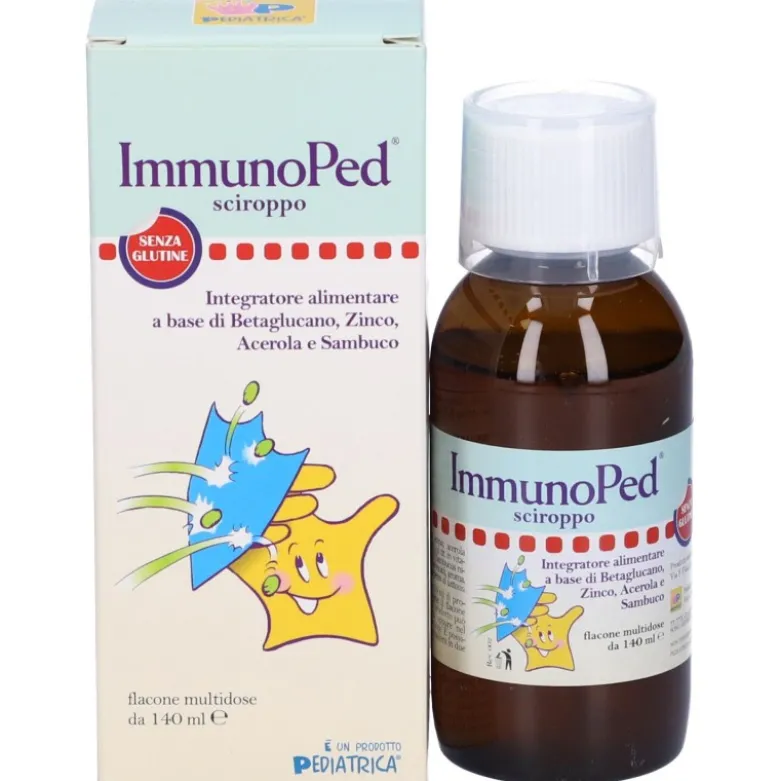 ImmunoPed Integratore Difese Immunitarie Bambini Sciroppo 140ml