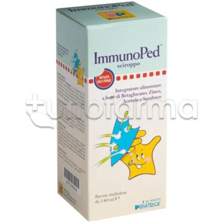 ImmunoPed Integratore Difese Immunitarie Bambini Sciroppo 140ml