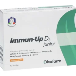 Immun Up D3 Junior Integratore per Bambini 10 Bustine