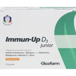 Immun Up D3 Junior Integratore per Bambini 10 Bustine