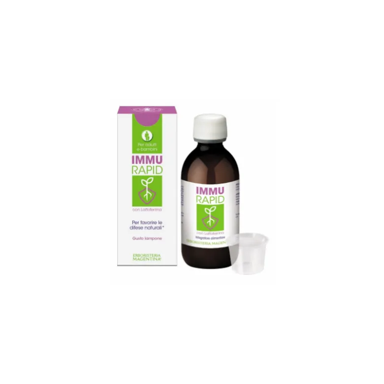 Immurapid Lattoferrina integratore per difese immunitarie flacone 150ml