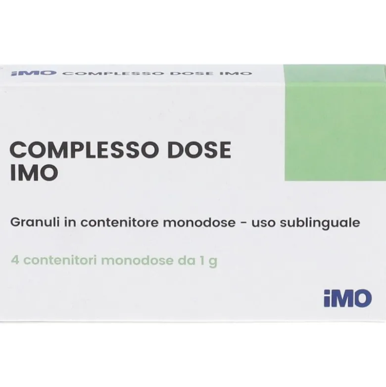 Imo Complesso Dose Rimedio Omeopatico per Pollinosi 4 Tubi Globuli