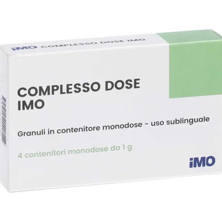 Imo Complesso Dose Rimedio Omeopatico per Pollinosi 4 Tubi Globuli