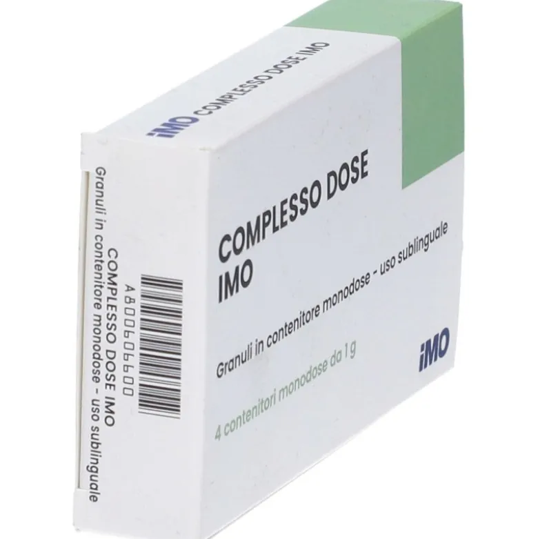 Imo Complesso Dose Rimedio Omeopatico per Pollinosi 4 Tubi Globuli