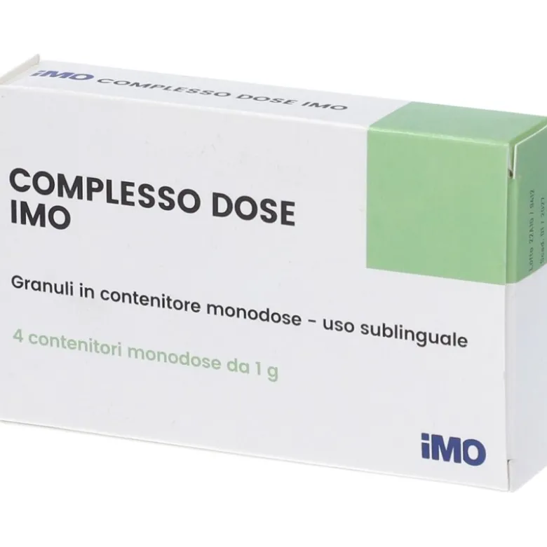 Imo Complesso Dose Rimedio Omeopatico per Pollinosi 4 Tubi Globuli