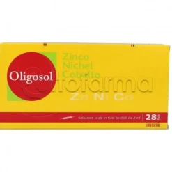 IMO Labcatal Oligosol Oligoelementi Zinco/Nichel/Cobalto 28 Fiale 2 ml