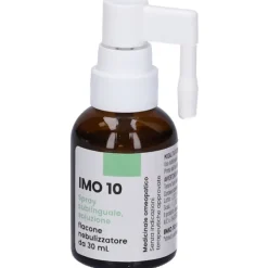 IMO 10 Spray Sublinguale Omeopatico per Mal di Gola 30ml