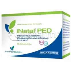Inatal PED Integratore di Fermenti Lattici 30 Stick