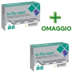 Influnam Integratore per Influenza e Raffreddore 24 Compresse + CONFEZIONE OMAGGIO