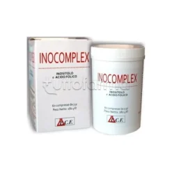 Inocomplex Integratore di Inositolo e Acido Folico per Ovaio Policistico 60 Compresse