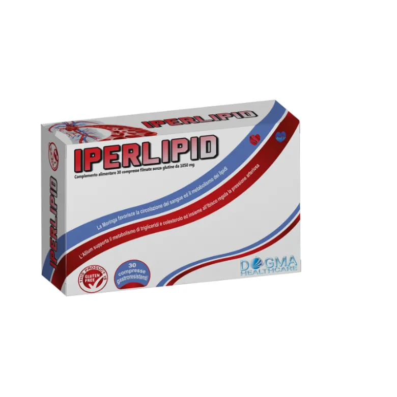 Iperlipid Integratore per Cuore e Lipidi 30 Compresse