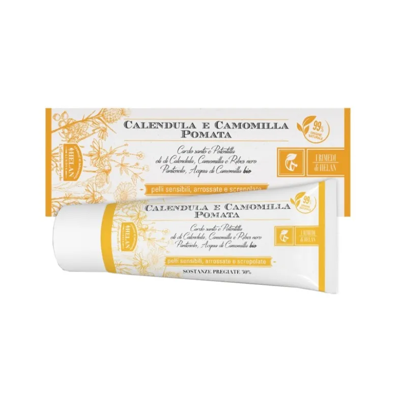 I Rimedi di Helan Calendula Camomilla Pomata per Sollievo Cutaneo 75ml