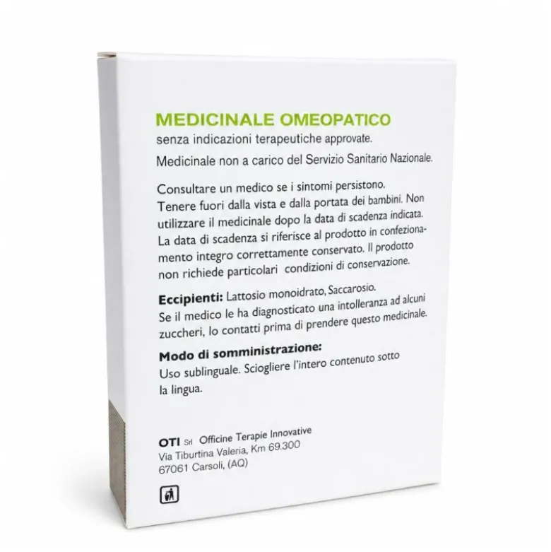 Iver OTI 200CH 3 Tubi Dose Rimedio Omeopatico Prevenzione Influenza