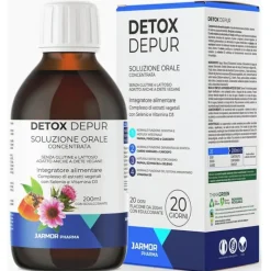 Jarmor Detox Depur Integratore Depurativo per Corpo Soluzione Orale 200ml