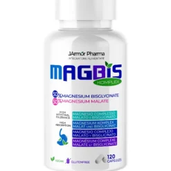 Jarmor Magbis Komplex Integratore Magnesio Malato e Bisglicinato 120 Capsule