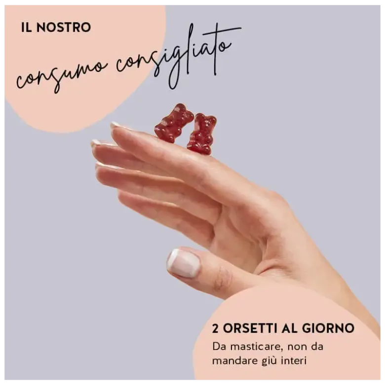 Keepin'It Calm Vitamin Integratore per Stress e Concentrazione45 Orsetti Gommosi