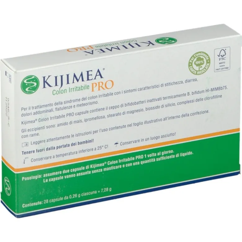 Kijimea Colon Irritabile Pro per Problemi Intestinali 28 Capsule