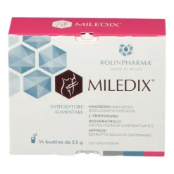 Kolinpharma Miledix Integratore per I Disturbi del Ciclo Mestruale 14 Bustine