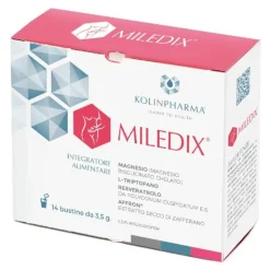 Kolinpharma Miledix Integratore per I Disturbi del Ciclo Mestruale 14 Bustine