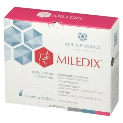 Kolinpharma Miledix Integratore per I Disturbi del Ciclo Mestruale 14 Bustine