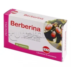 Kos Berberina Integratore Funzionalità Cardiovascolare, Epatica e Digestiva 60 Compresse