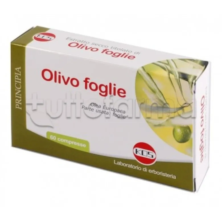 Kos Olivo Foglie Integratore per la Pressione 60 Compresse