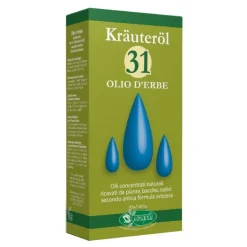 Krauterol Olio 31 Erbe Oli Essenziali per Dolori e Massaggi 100ml