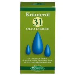 Krauterol Olio 31 Erbe Oli Essenziali per Dolori e Massaggi 100ml