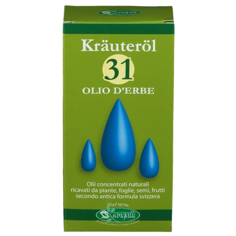 Krauterol Olio 31 Erbe Oli Essenziali per Dolori e Massaggi 100ml