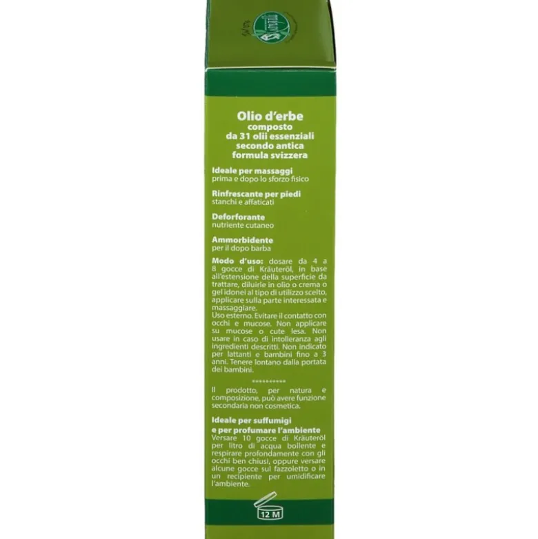 Krauterol Olio 31 Erbe Oli Essenziali per Dolori e Massaggi 100ml