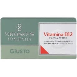 Kronos Vitamina B12 Integratore Alimentare Supporto Funzione Psicologica 30 Compresse