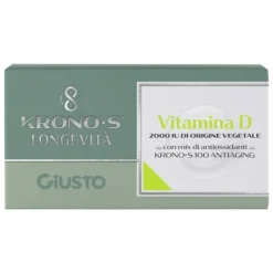 Kronos Vitamina D Vegetale 30 Integratore Alimentare Antiaging 30 Compresse
