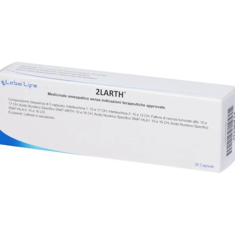 Labo'Life 2LARTH Medicinale Omeopatico 30 Capsule