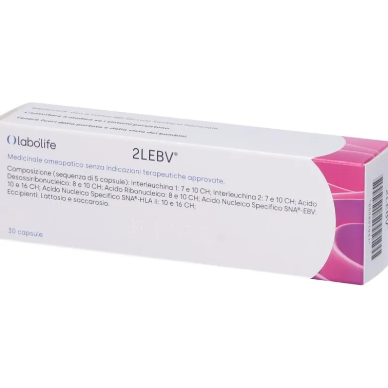 Labo'Life 2LEBV Medicinale Omeopatico 30 Capsule