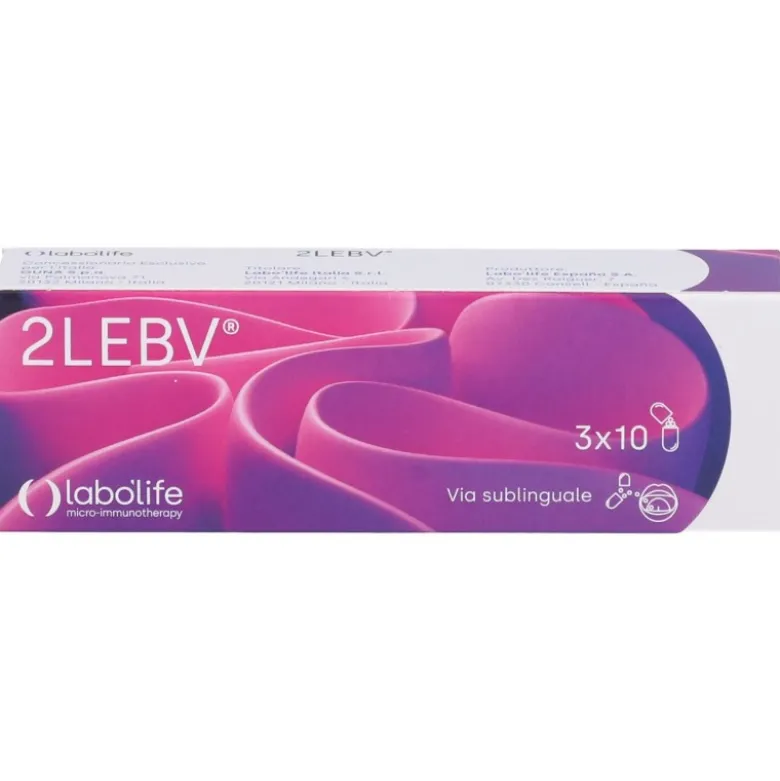 Labo'Life 2LEBV Medicinale Omeopatico 30 Capsule