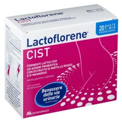 Lactoflorene Cist Integratore Vie Urinarie 20 Bustine