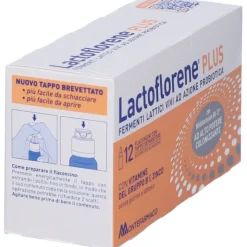 Lactoflorene Plus Fermenti Lattici con Vitamine 12 Flaconcini 10 ml