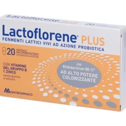 Lactoflorene Plus Fermenti Lattici con Vitamine 20 Capsule