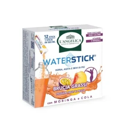 L'Angelica Whaterstick Plus Passion Fruit e Pesca 12 Stick da 2 g
