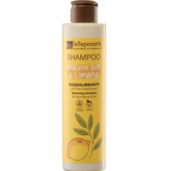 La Saponaria Shampoo Riequilibrante Salvia Bio E Limone 200ml