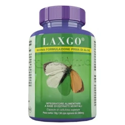 Laxgo Integratore per Regolarità Intestinale 50 Capsule
