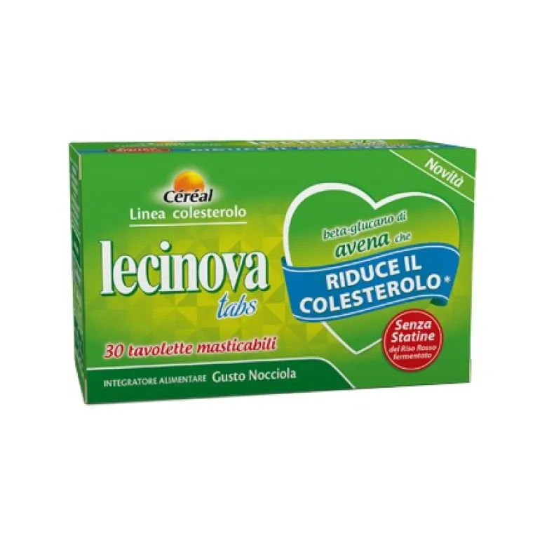 Lecinova Tabs Integratore per il Colesterolo 30 Tavolette