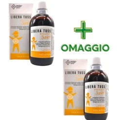 Liberatuss Junior Integratore per Tosse Secca e Grassa dei Bambini 200ml + CONFEZIONE OMAGGIO