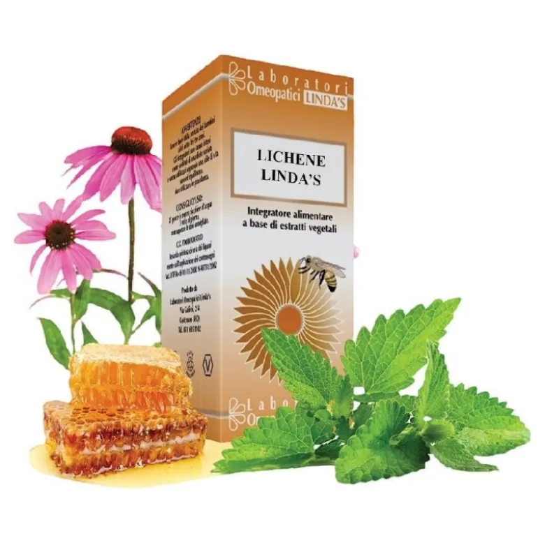 Lichene Islandico Gocce Omeopatiche Linda's Lab 30 ml
