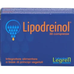 Lipodreinol Integratore per Controllo del Peso 30 Compresse